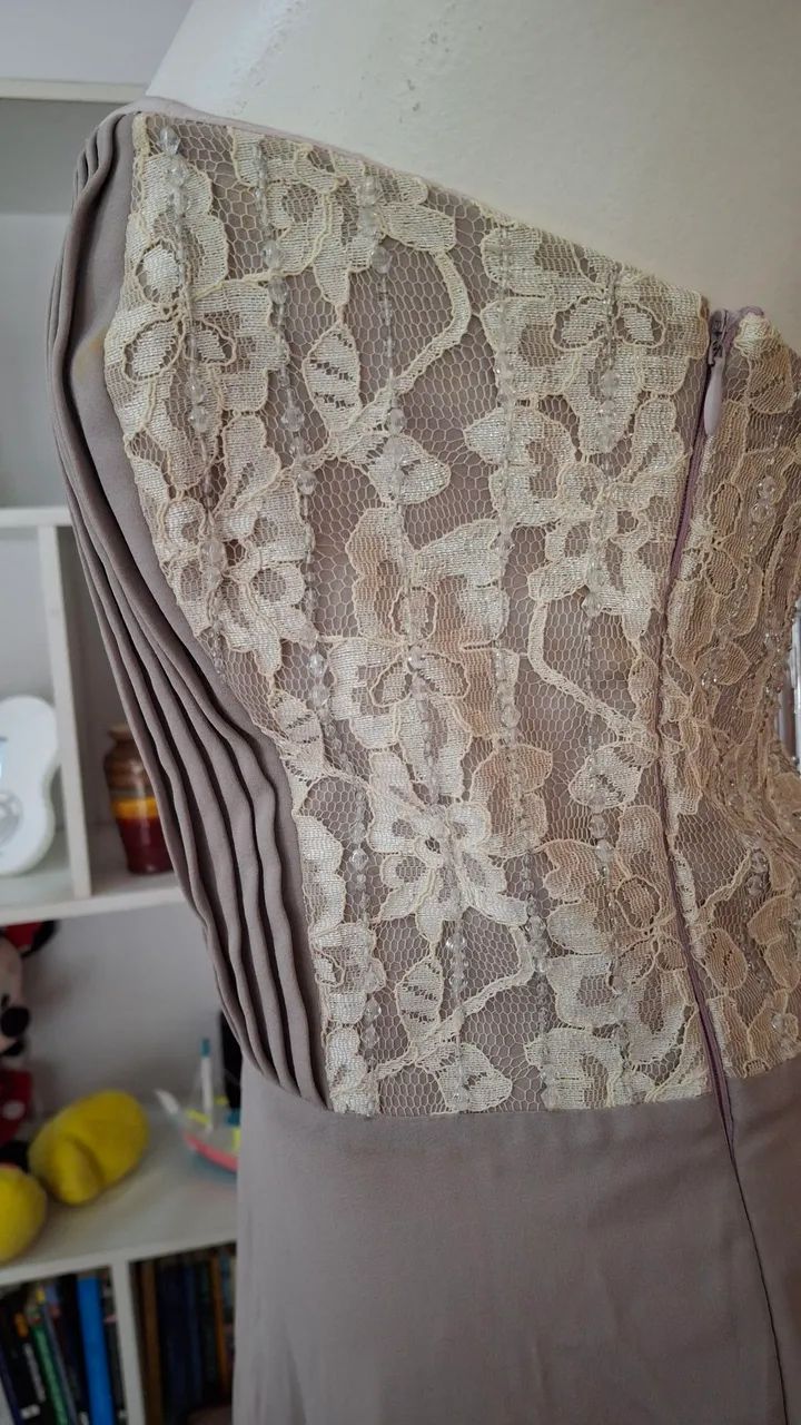 VESTIDO DE FESTA LELIS BLANC - Foto 4