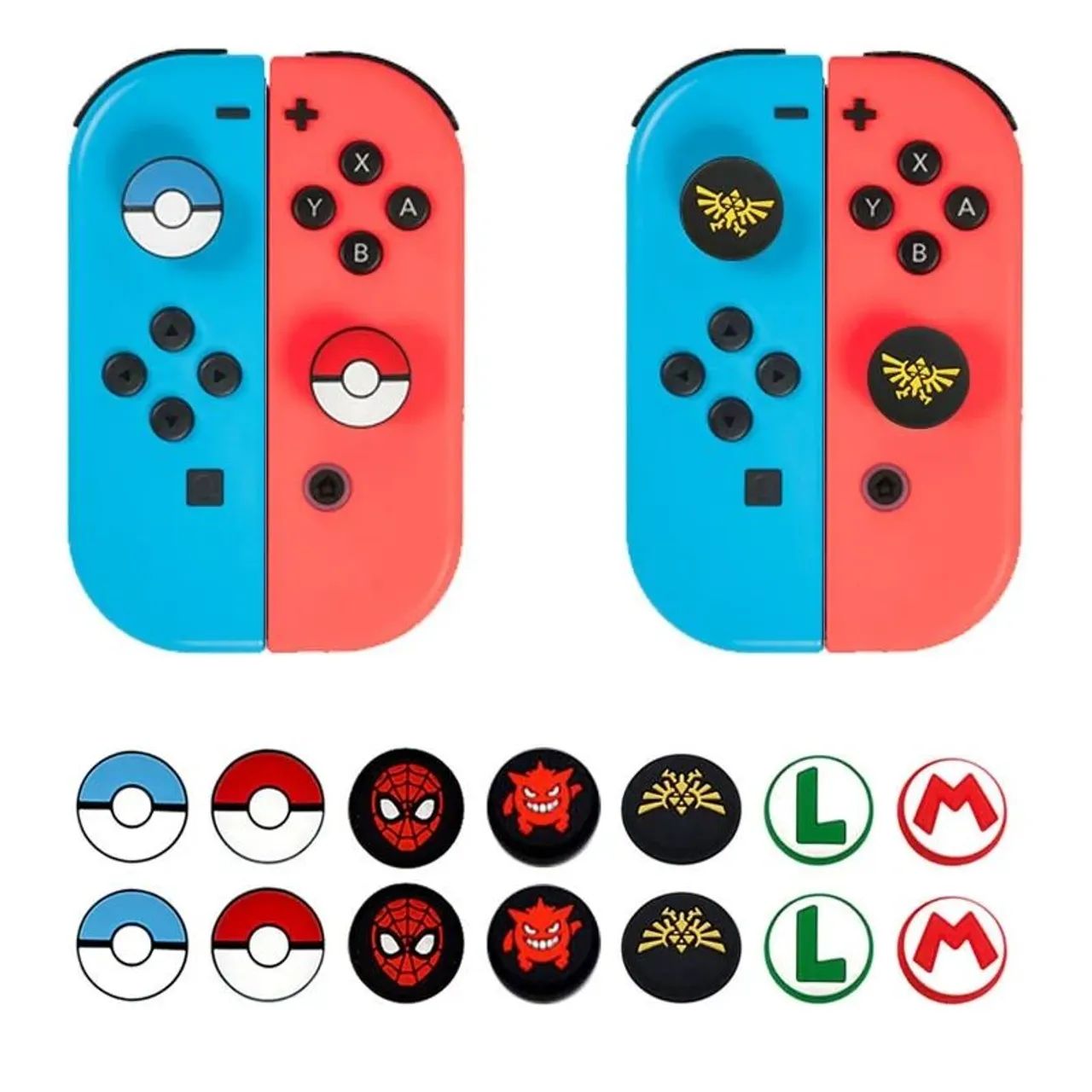 Par de Grips Para Nintendo Switch 