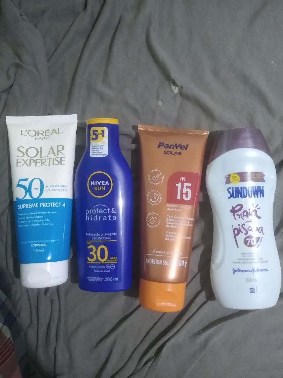 Protetores solar 
