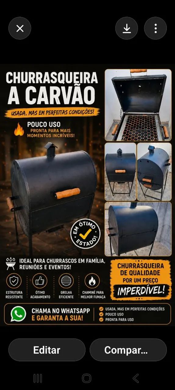 Churrasqueira a bafo