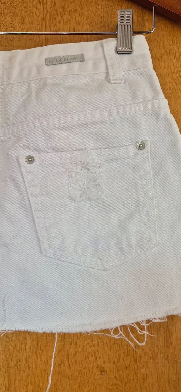 Saia jeans Le Lis Blanc - tamanho 34 - Foto 4