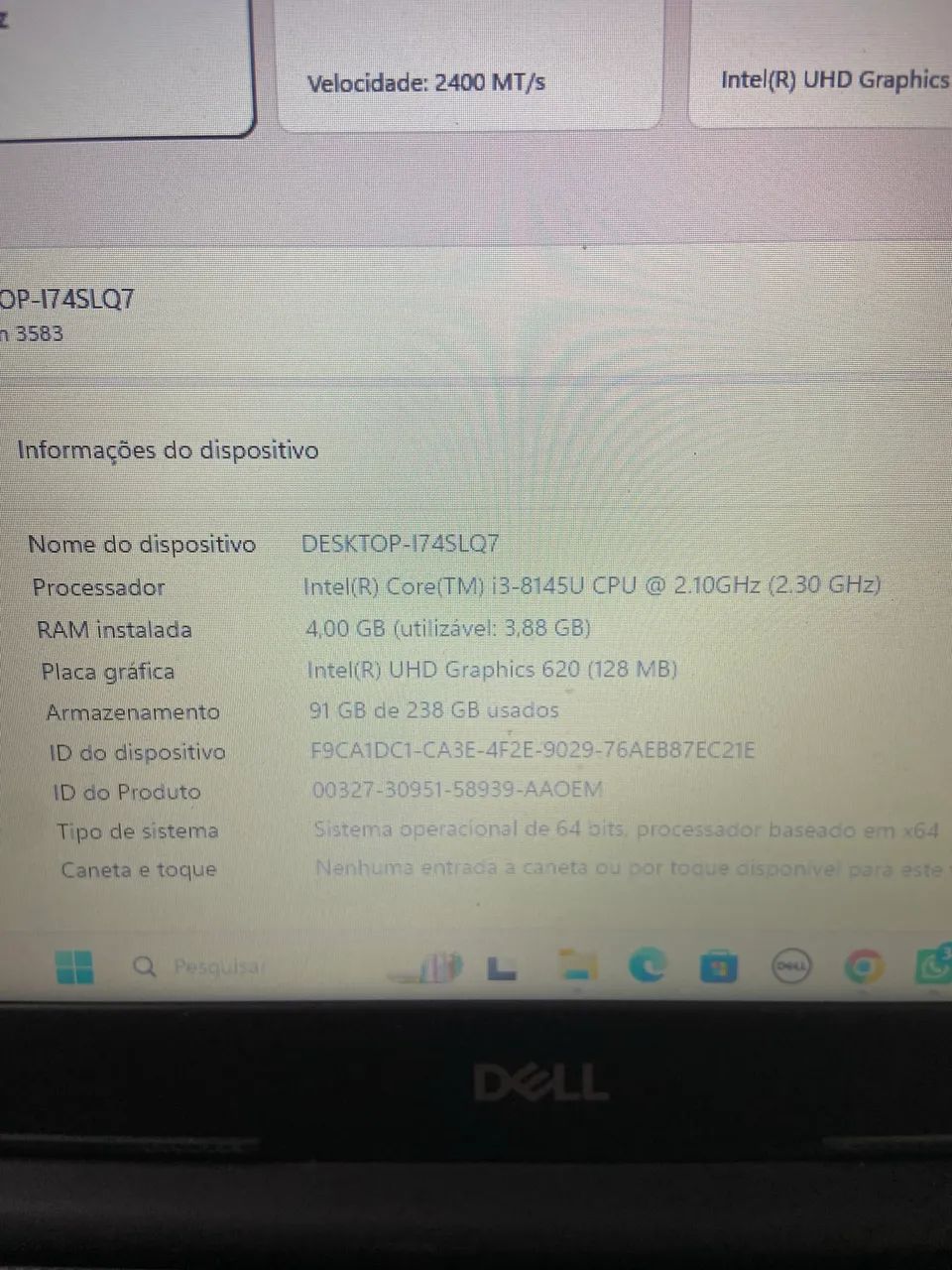 Notebook Dell Inspiron 15 3583 - Foto 2