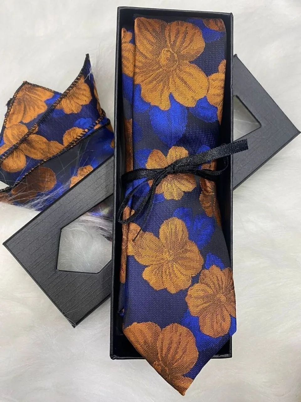 Kit Gravata e Lenço 