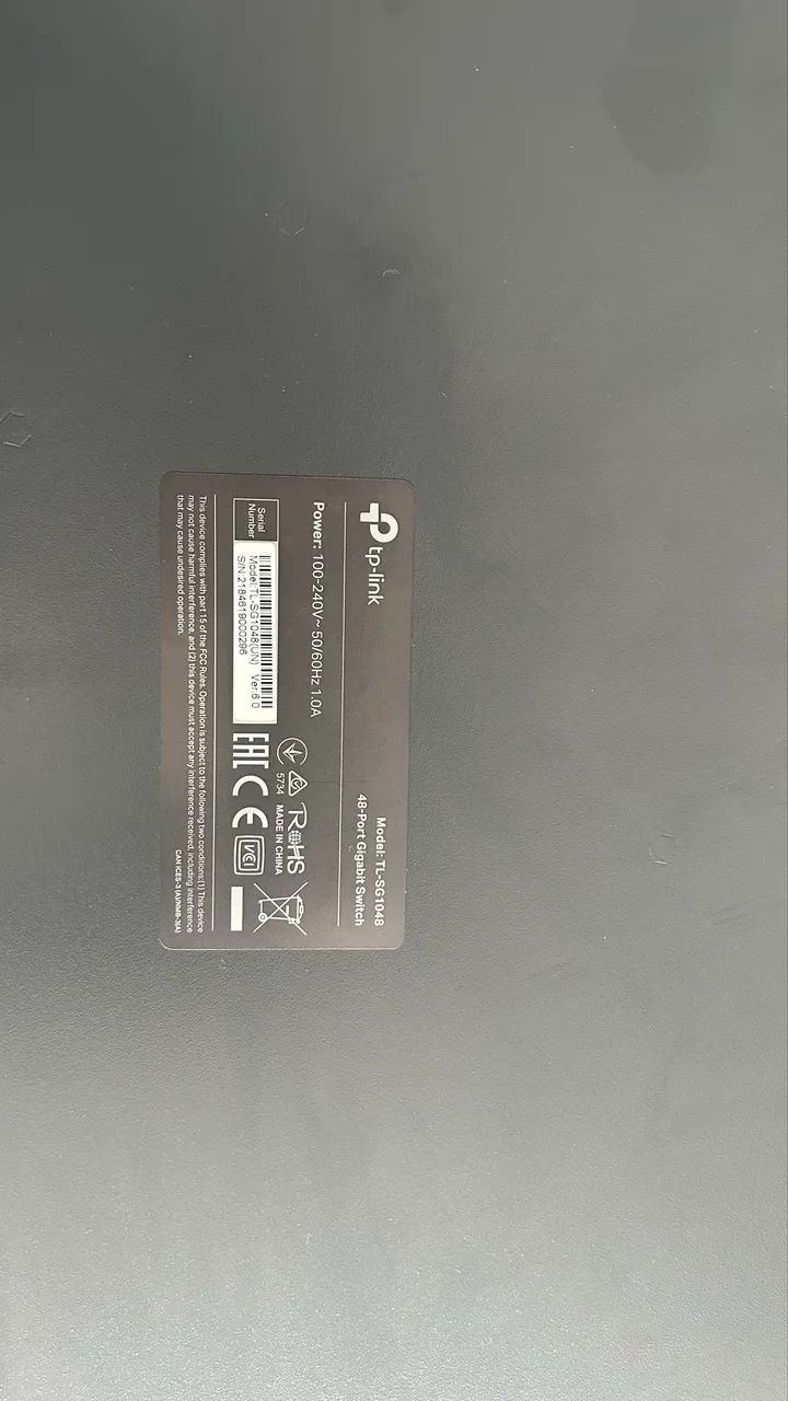 Switch 48 portas TP link  - Foto 2