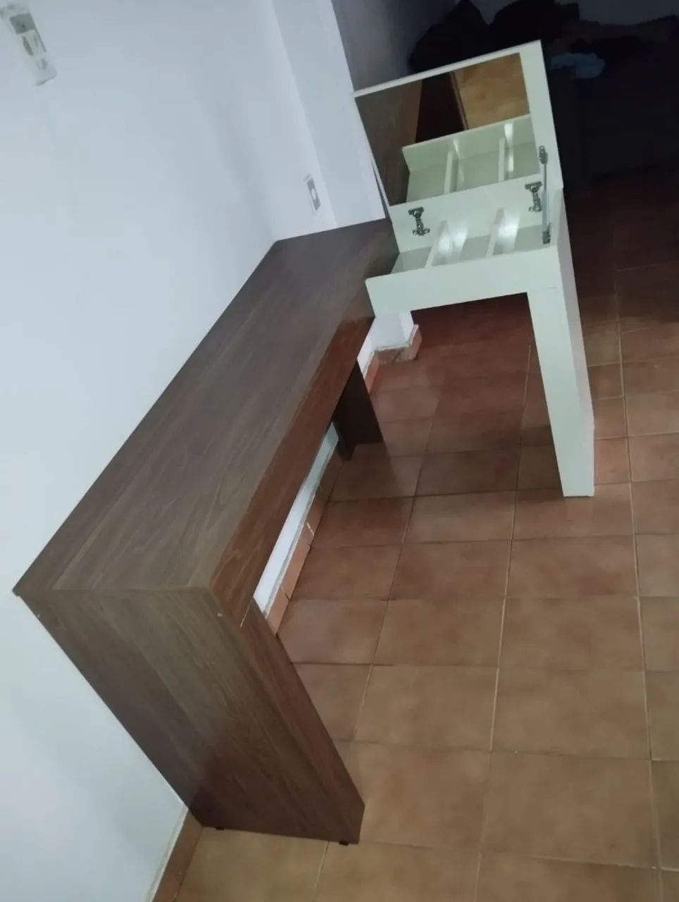 Escrivaninha e penteadeira jade, entrega e monta, super promoção 