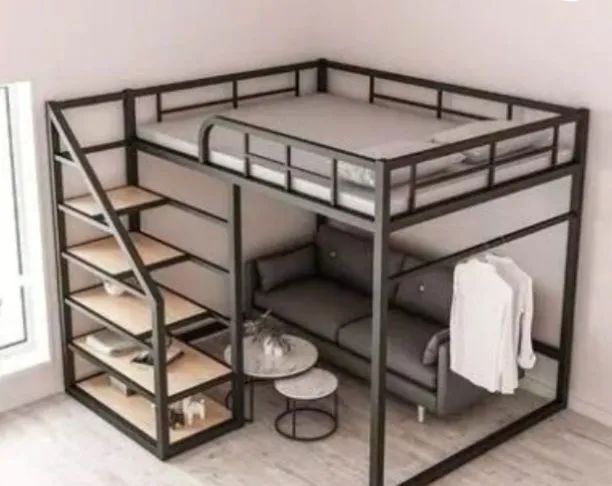 Cama aérea com espaço para estudo ou descanso embaixo  - Foto 2