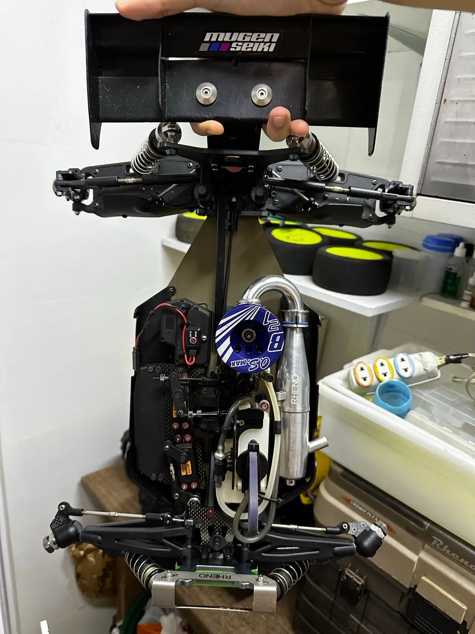 Automodelo Truggy Mugen MBX8TR nitro  - Foto 4