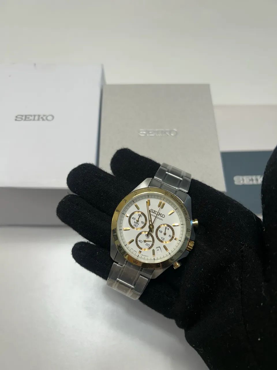 SEIKO SELECTION SBTR024 - CRONÓGRAFO ORIGINAL DO JAPÃO 