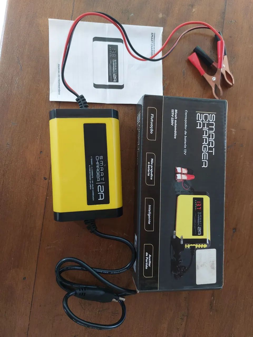 Carregador de Bateria 2A Smart Chager