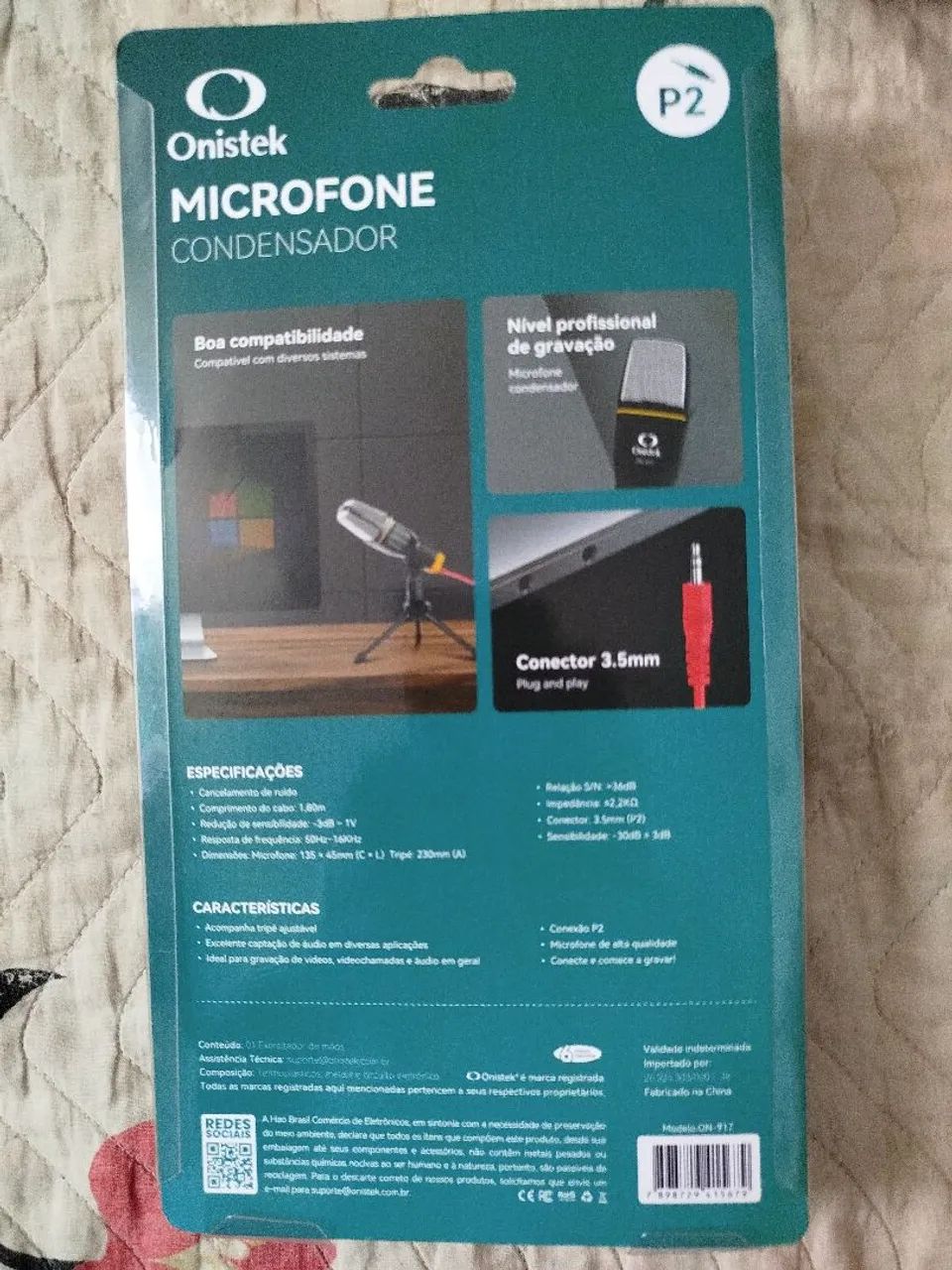 Kit podcast - Mic e suporte novo  - Foto 2