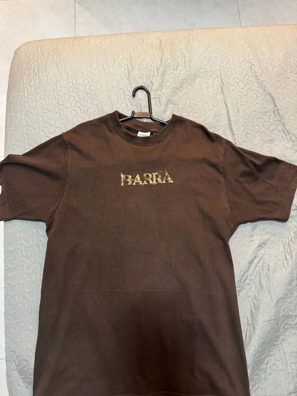 Camisa Barra Crew Marrom ?BARRA? - Foto 3