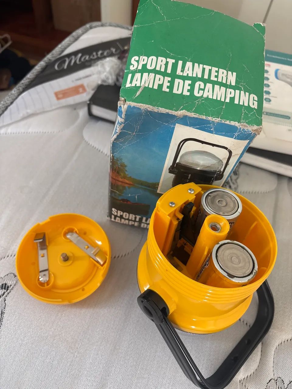 Lanterna de Camping Pilha Vintage!! - Foto 3