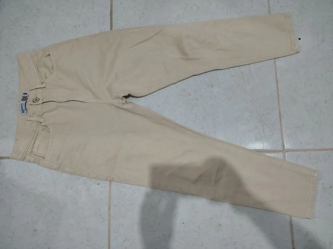 Calça feminina bege MoM Tam 38 - Foto 2