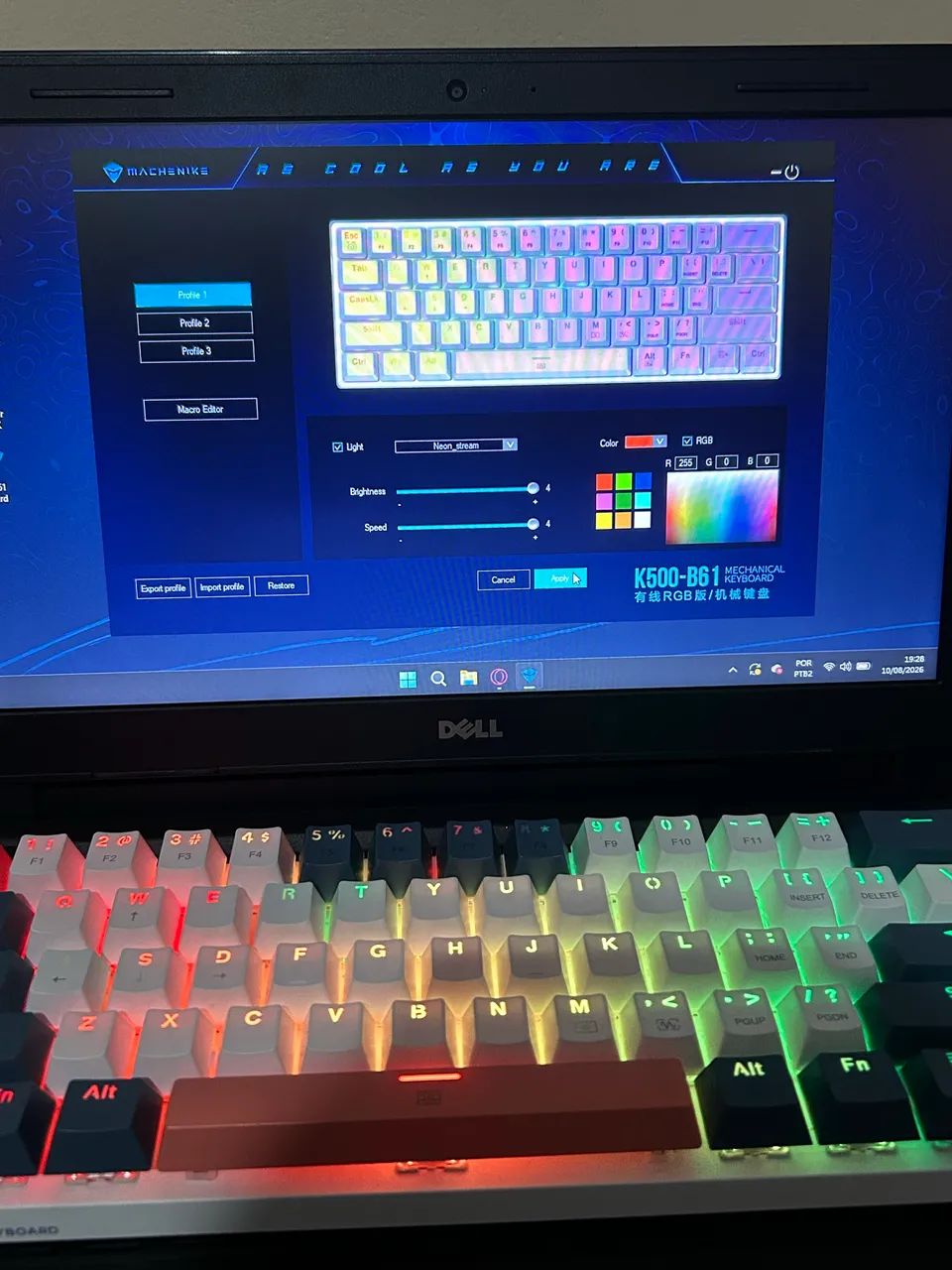 Teclado Machenike K500-B61 Mini - Foto 4
