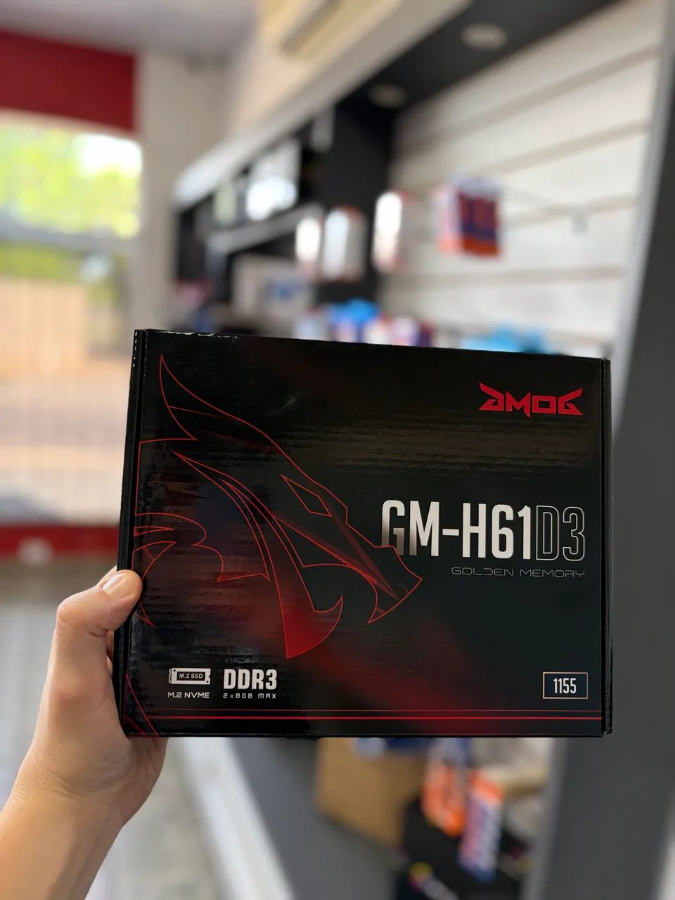 Placa Mãe 1155 - DDR3 - Entrada NVME
