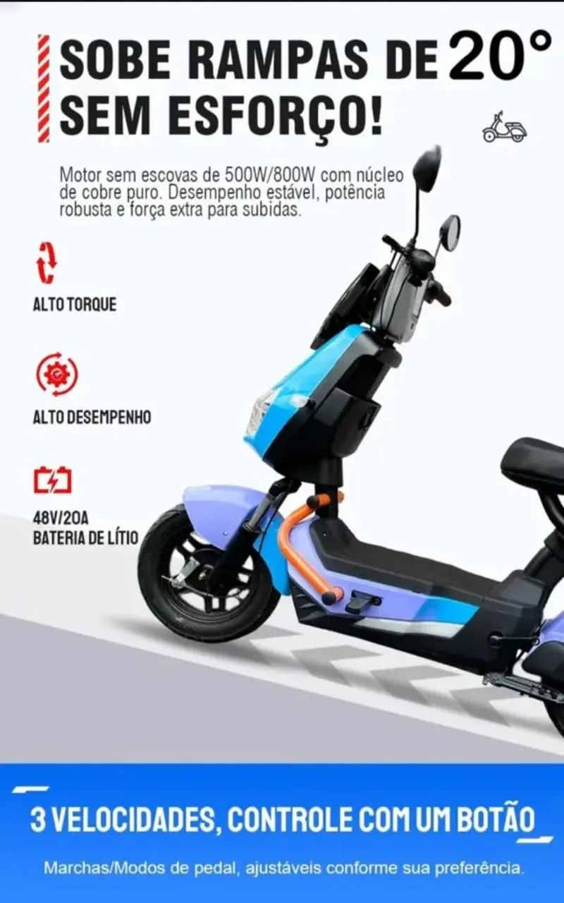 Scooter elétrica  - Foto 3