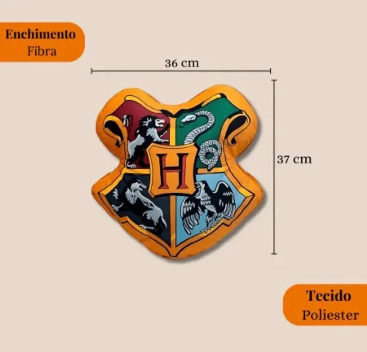 Almofada harry porter - Foto 2
