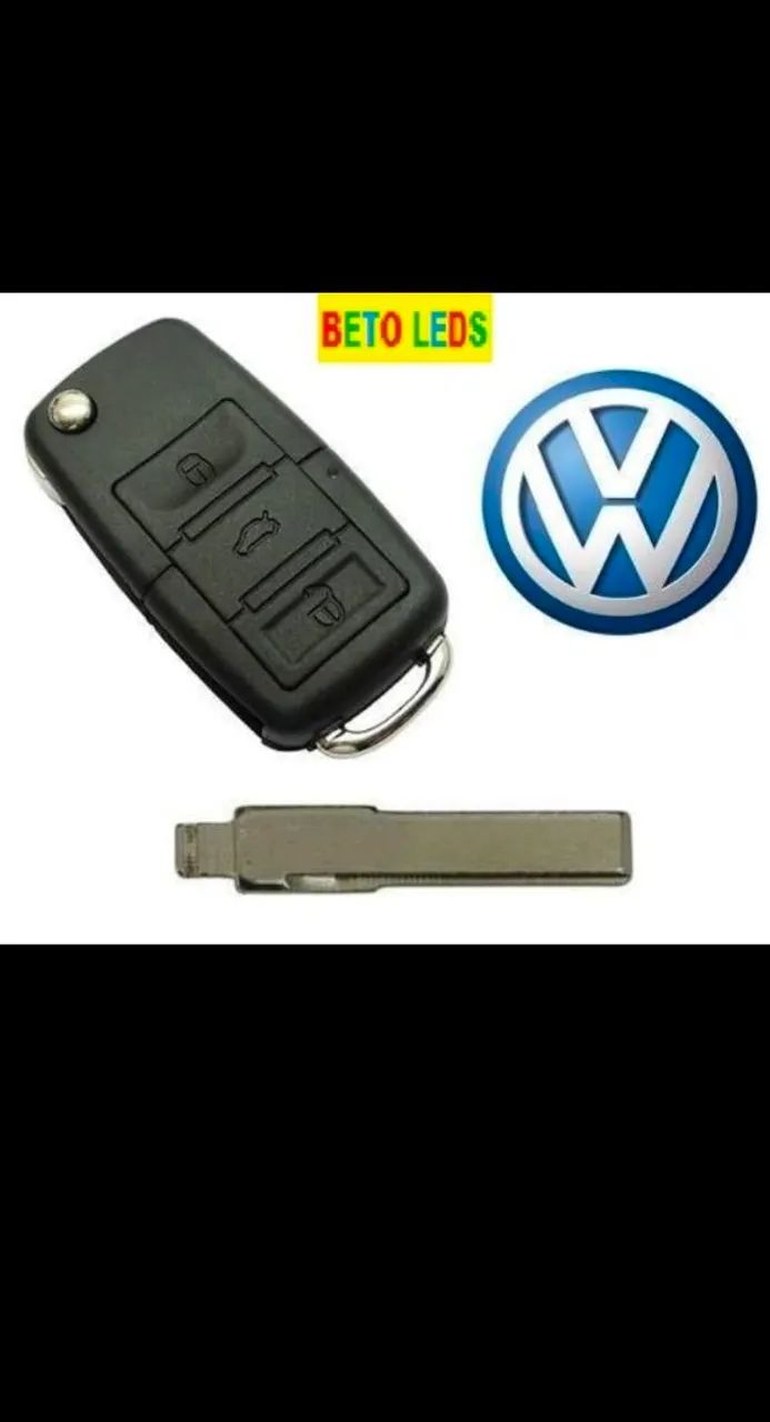 Carcaça para chave Canivete vw 