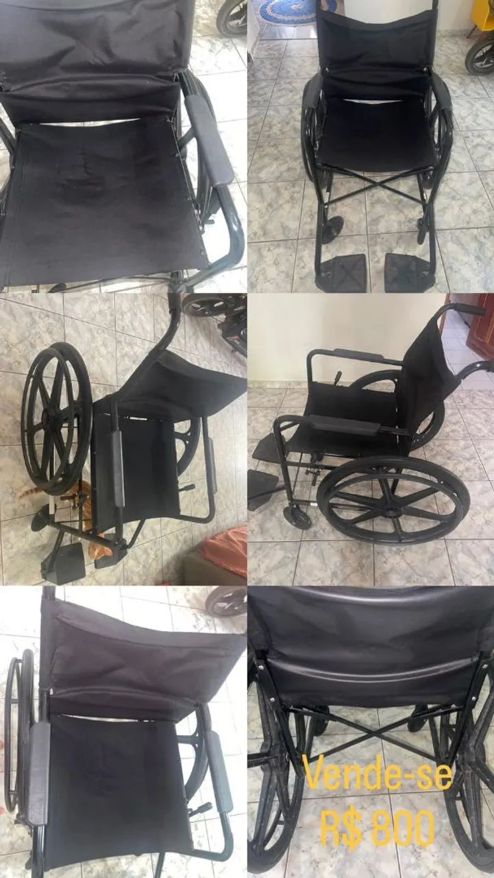 Vende-se cadeira de rodas 