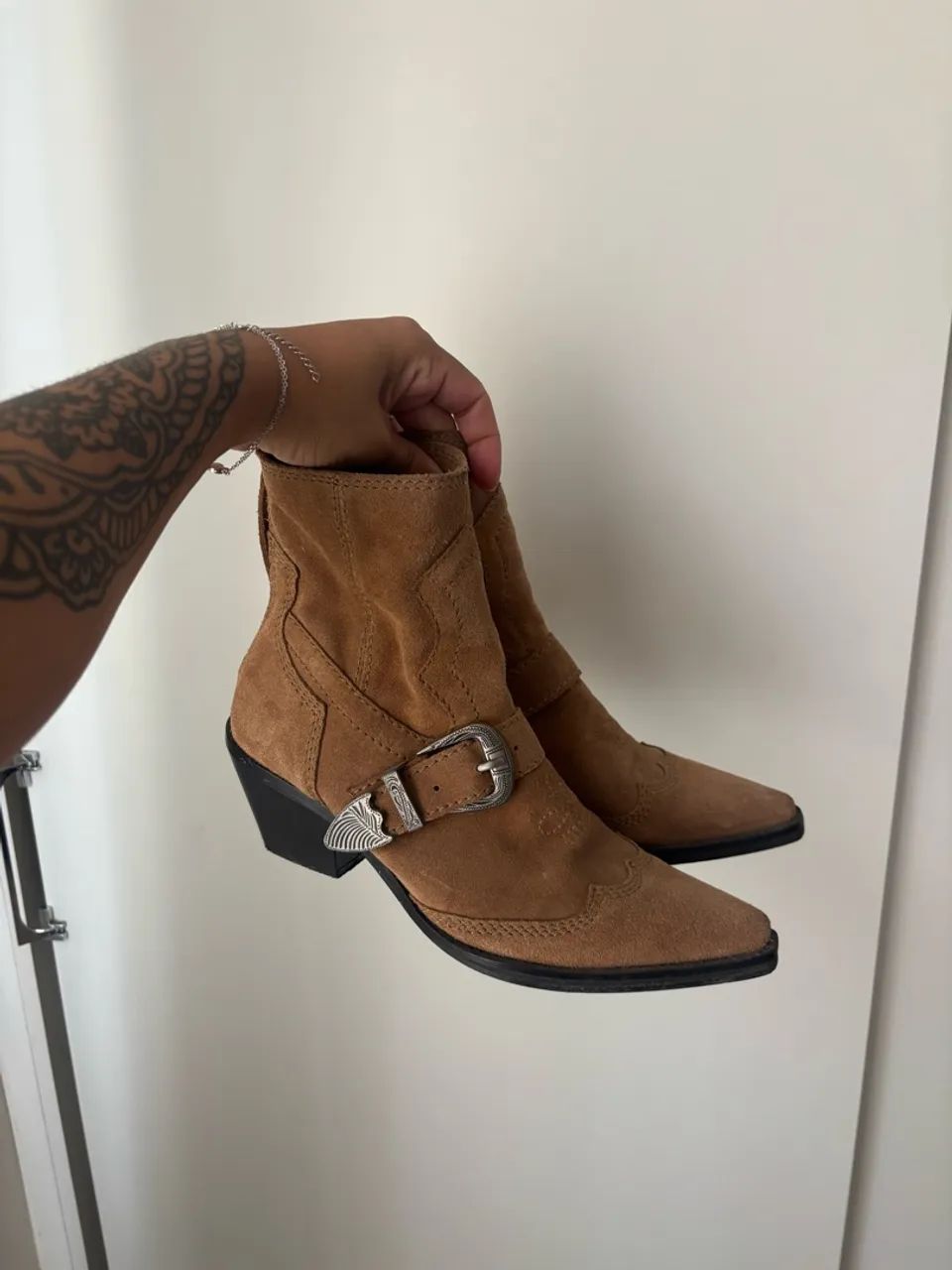 Bota Zara Couro  - Foto 3