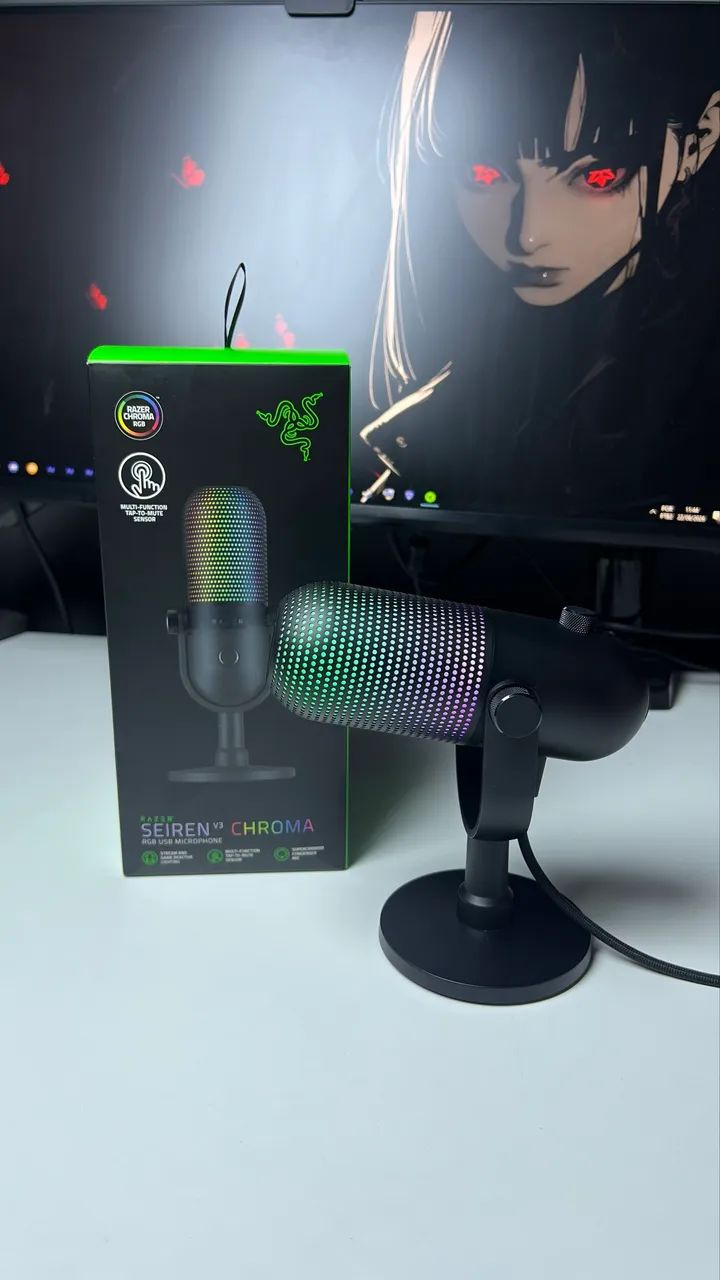 Microfone Razer Seiren V3 Chroma