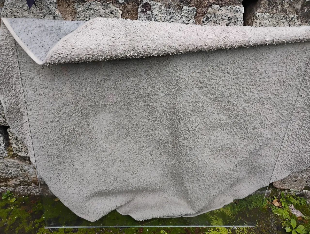 Tampo de vidro 1m x 1m x 1cm para mesa
