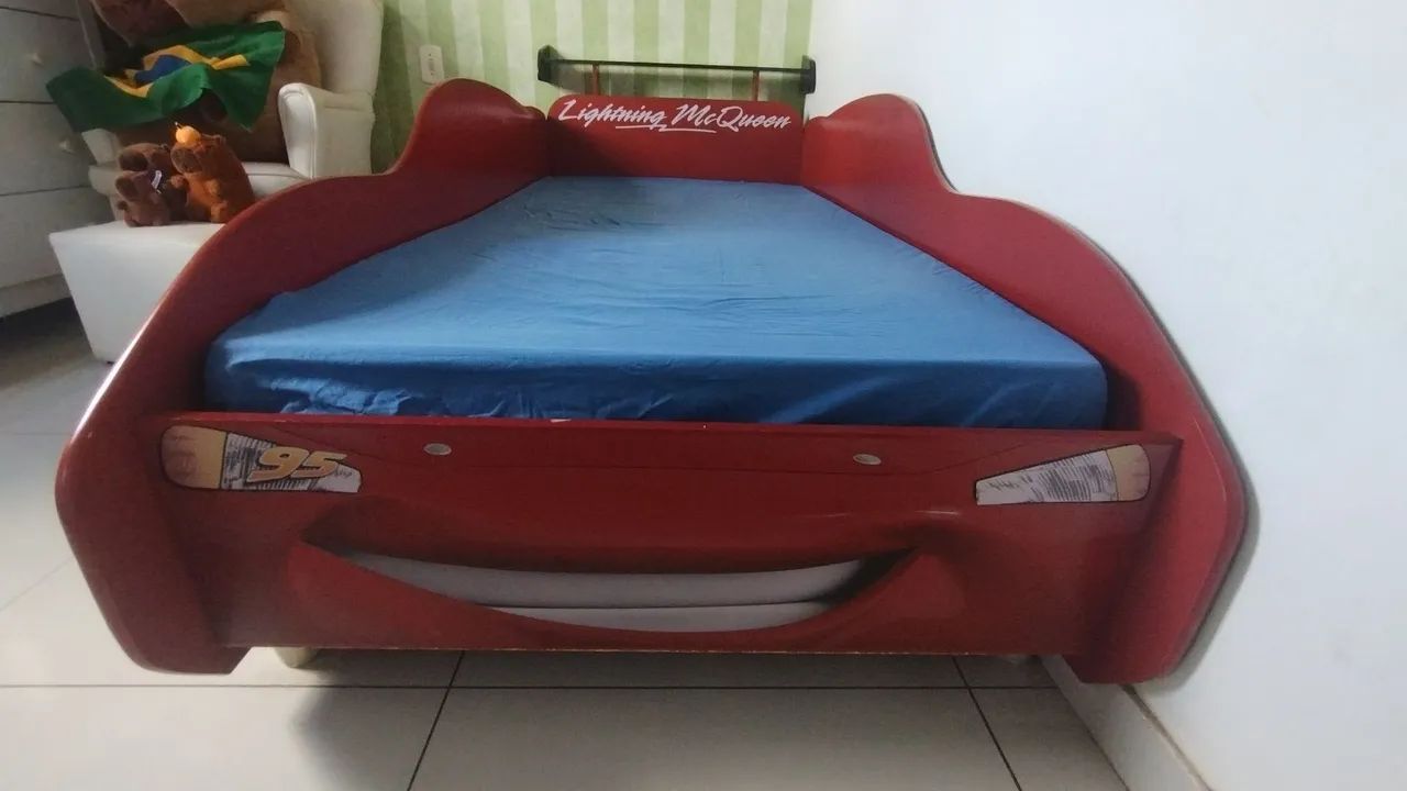 Cama infantil Hotwheels solteiro  - Foto 2