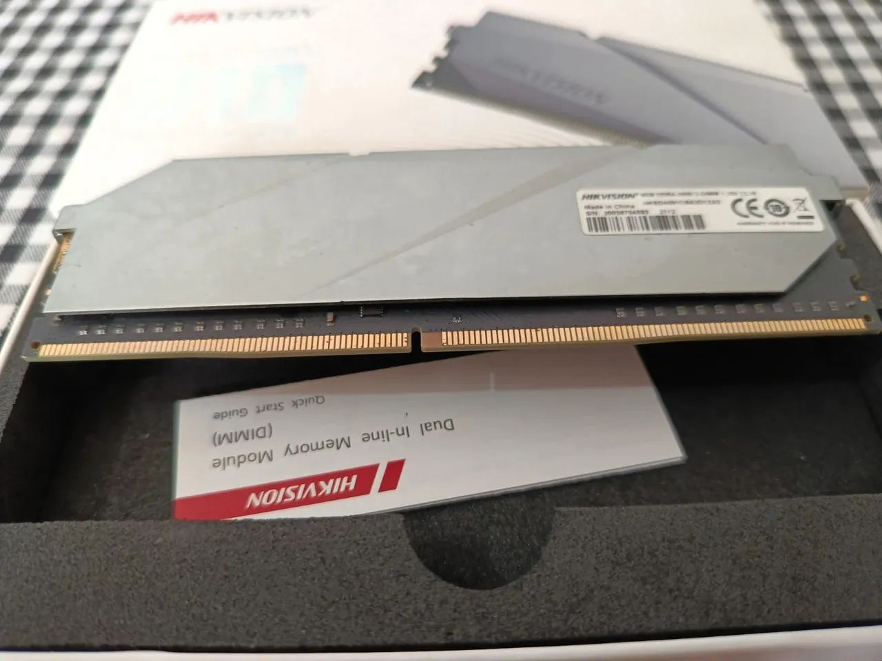 Memória Ram ddr4 Hikvision 8gb 3000mhz - Foto 3