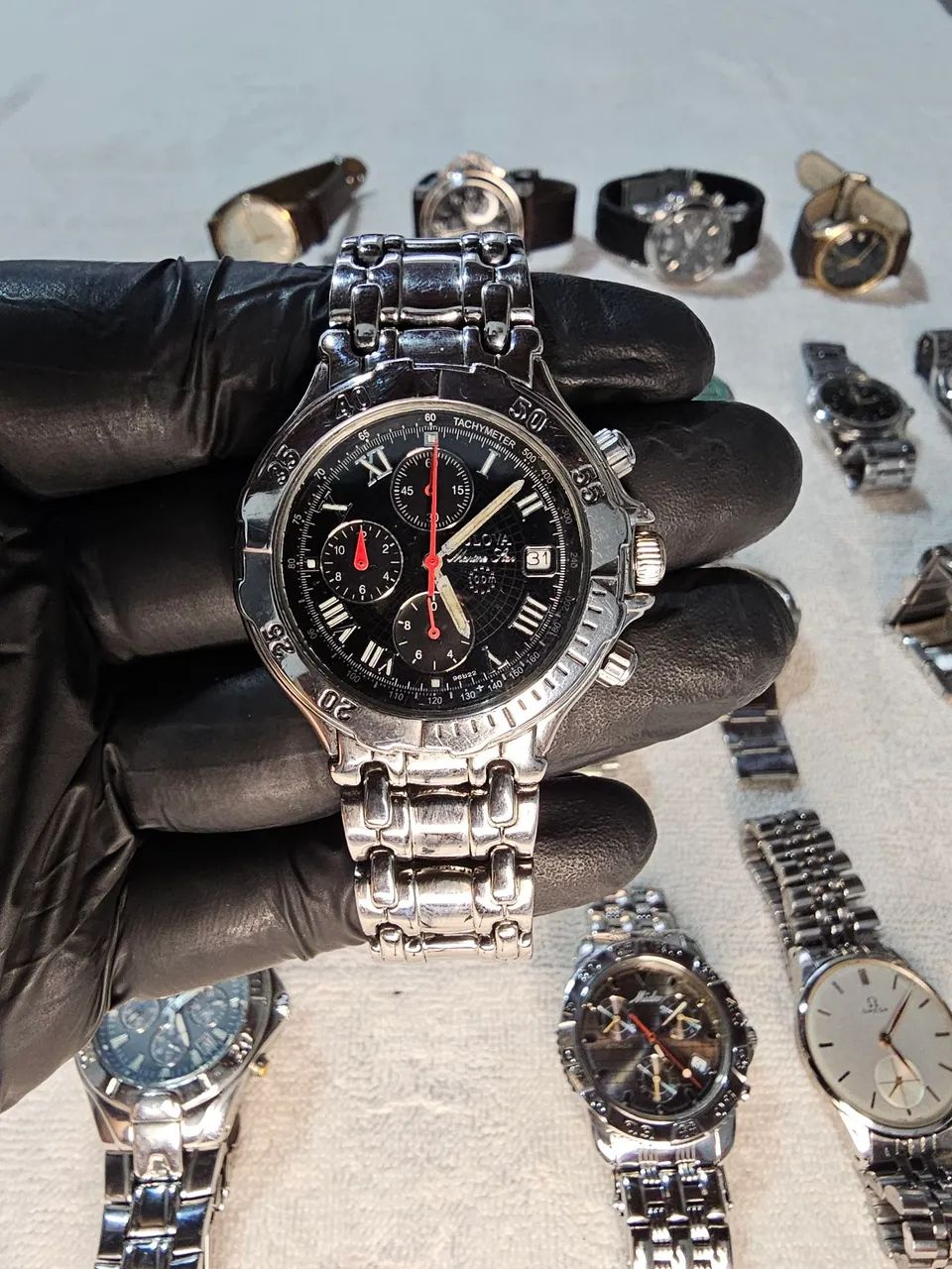 Relogio bulova chronografo 