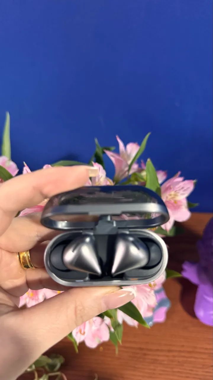 Samsung Galaxy Buds3 Pro Prata com Estojo Original - Foto 4