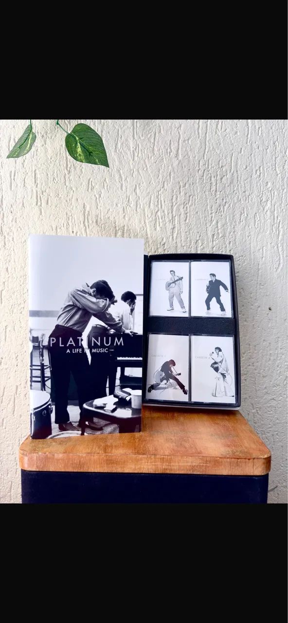 Box Elvis Presley Platinim Fita K7