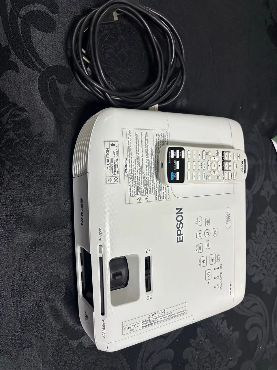 Projetor Epson Powerlite E20 Xga 3400 Lumens - Foto 2