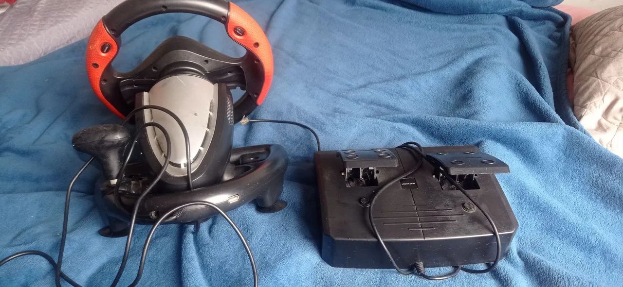 Controle volante para game Multilaser 