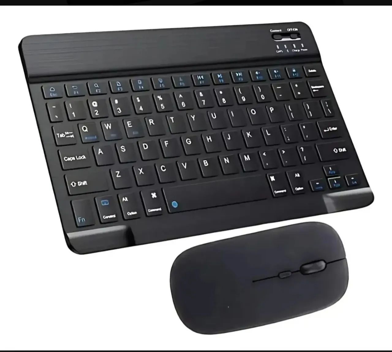 Kit Teclado e Mouse  Sem Fio Bluetooth  , Compatível Android e IOS  e Windows. 