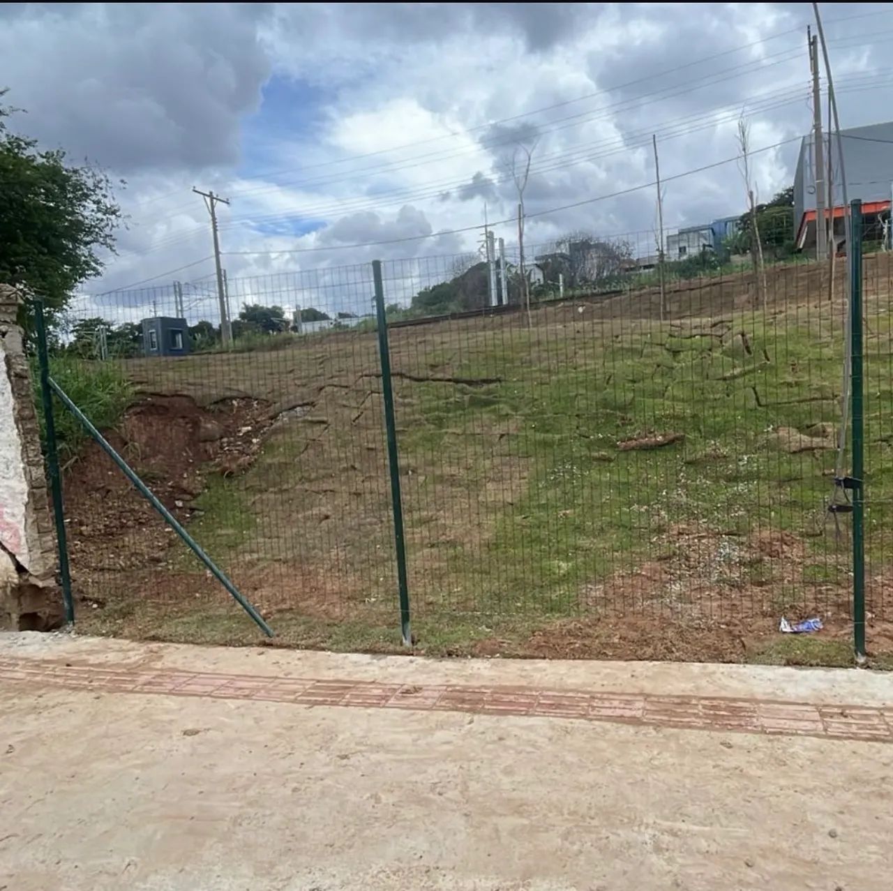 Gradil metálico verde (Alambrado)  - Foto 2