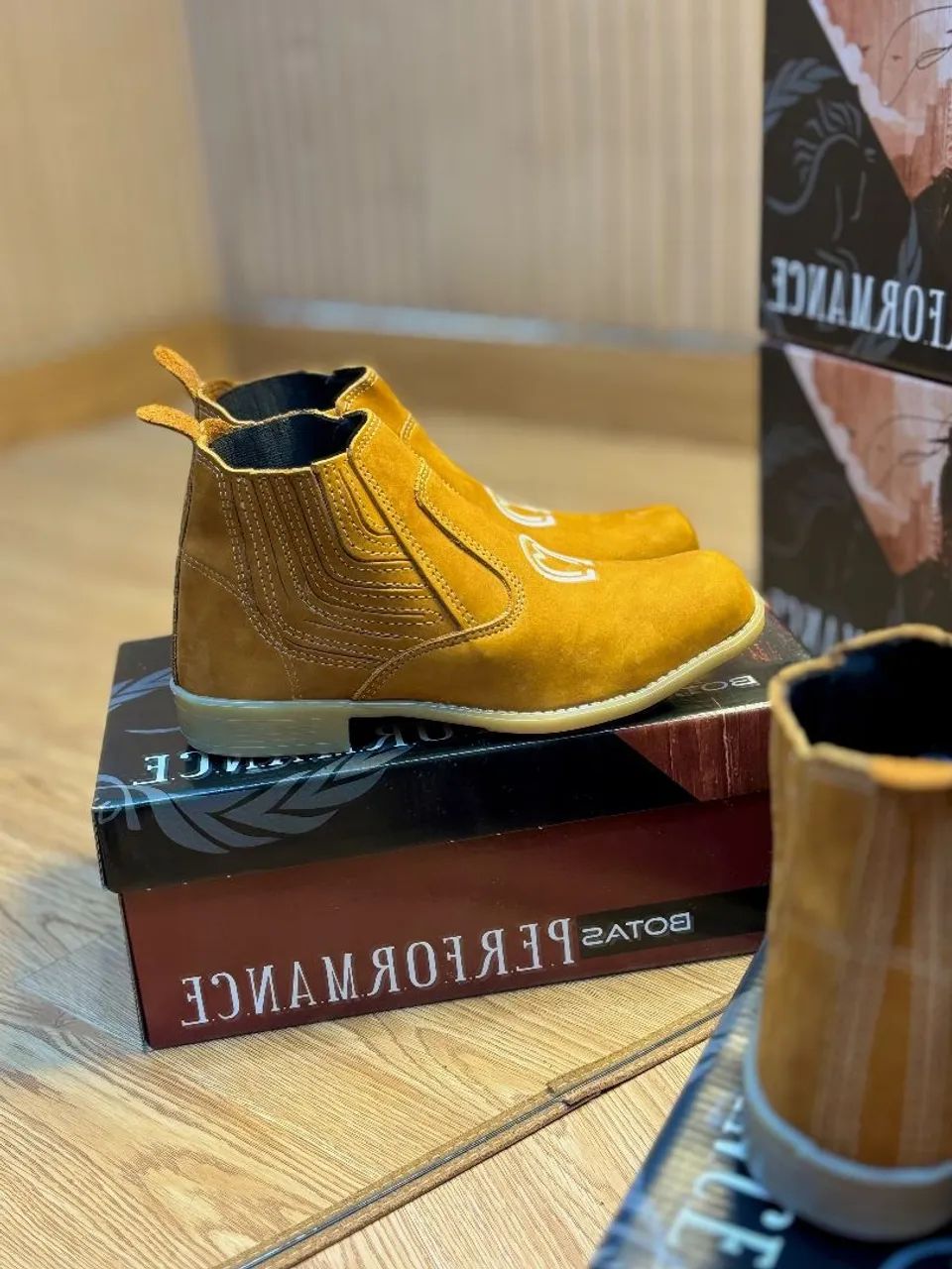 Bota Masculina Performance  Couro Premium!  - Foto 2