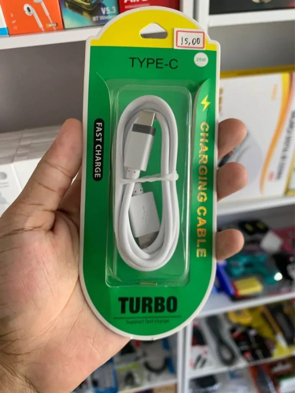 Cabo USB tipo C
