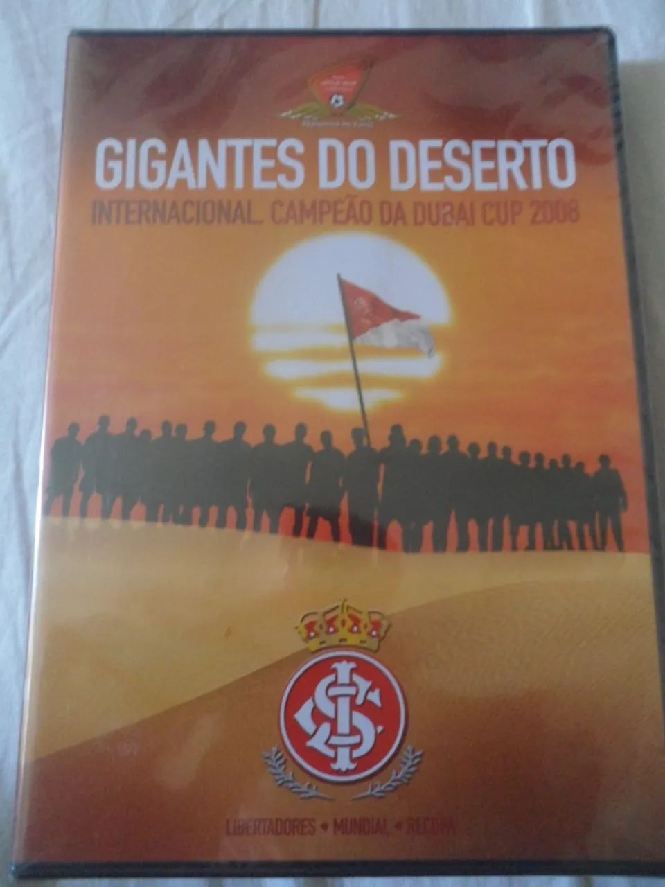 DVD Gigantes do Deserto Internacional Campeão da Dubai Cup novo lacrado