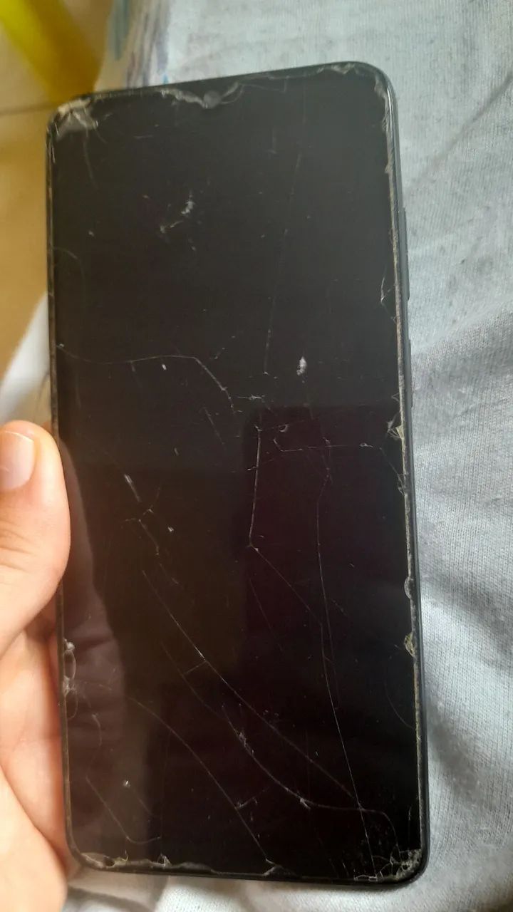 Celular com display queimado 