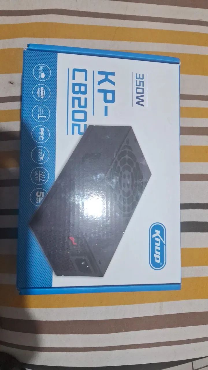 Fonte 350 w nova nunca foi usada - Foto 3