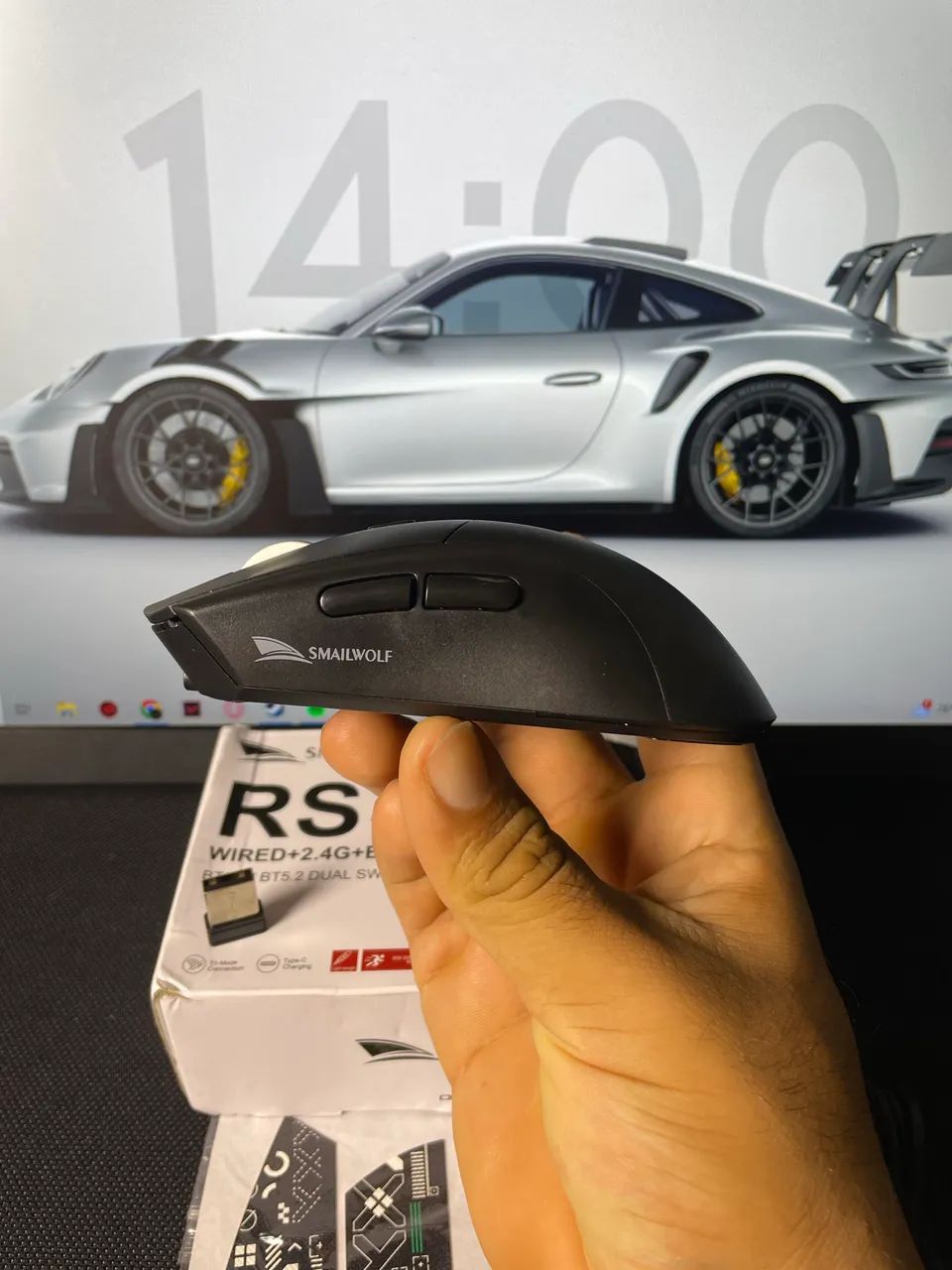 Mouse sem fio SMAILWOLF RS7  - Foto 2