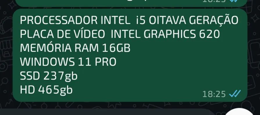 NOTBOOK DELL i5 DE OITAVA GERAÇÃO  - Foto 4