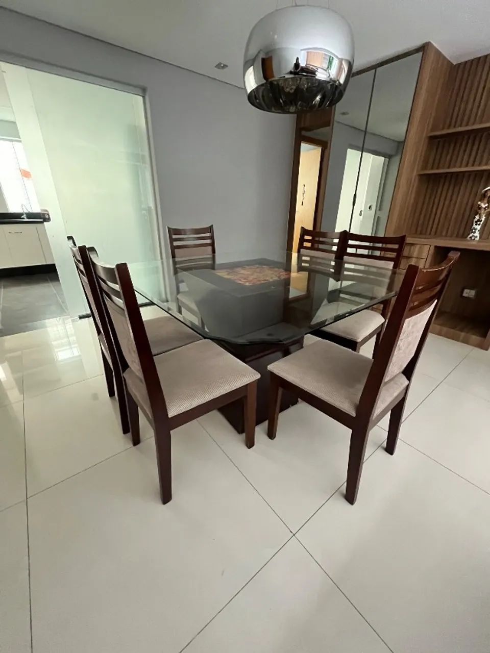 Mesa de jantar 1,40x1,40 cm