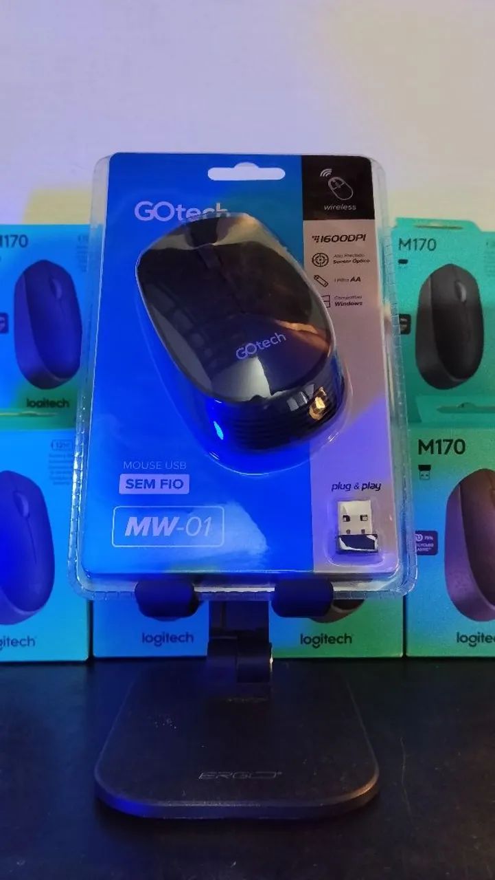 Mouse sem fio Gotech MW-01 - Foto 2