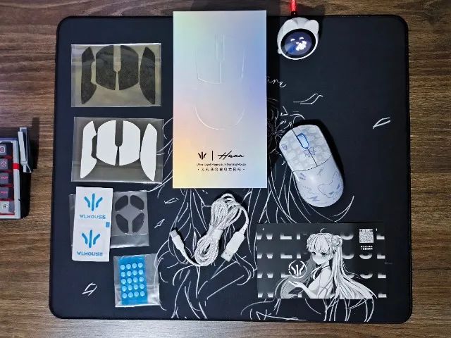 Mouse WL Huan Nekko 3950HS 8000hz 48gr Magnesio - Periféricos e