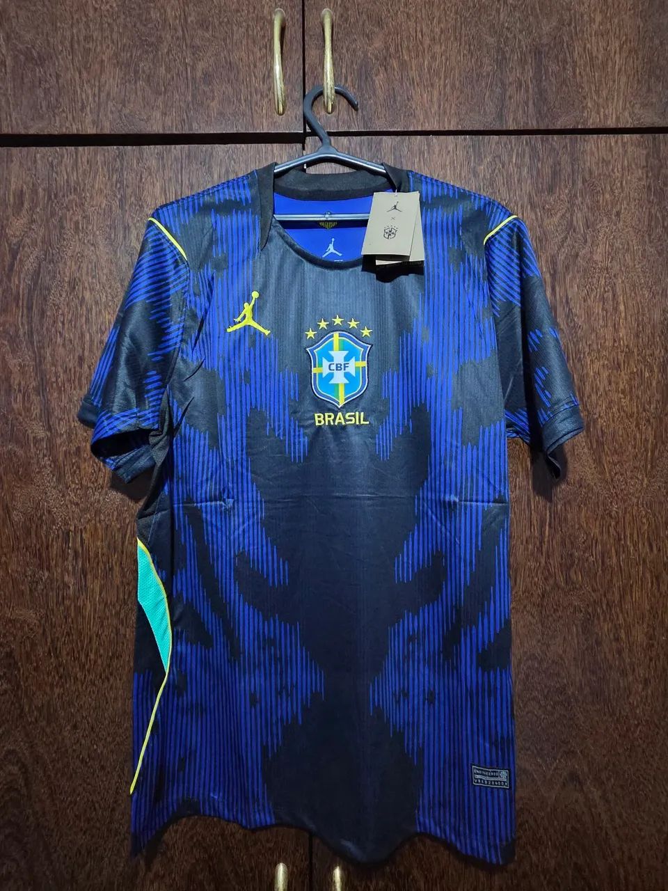Camisa azul Brasil 2026
