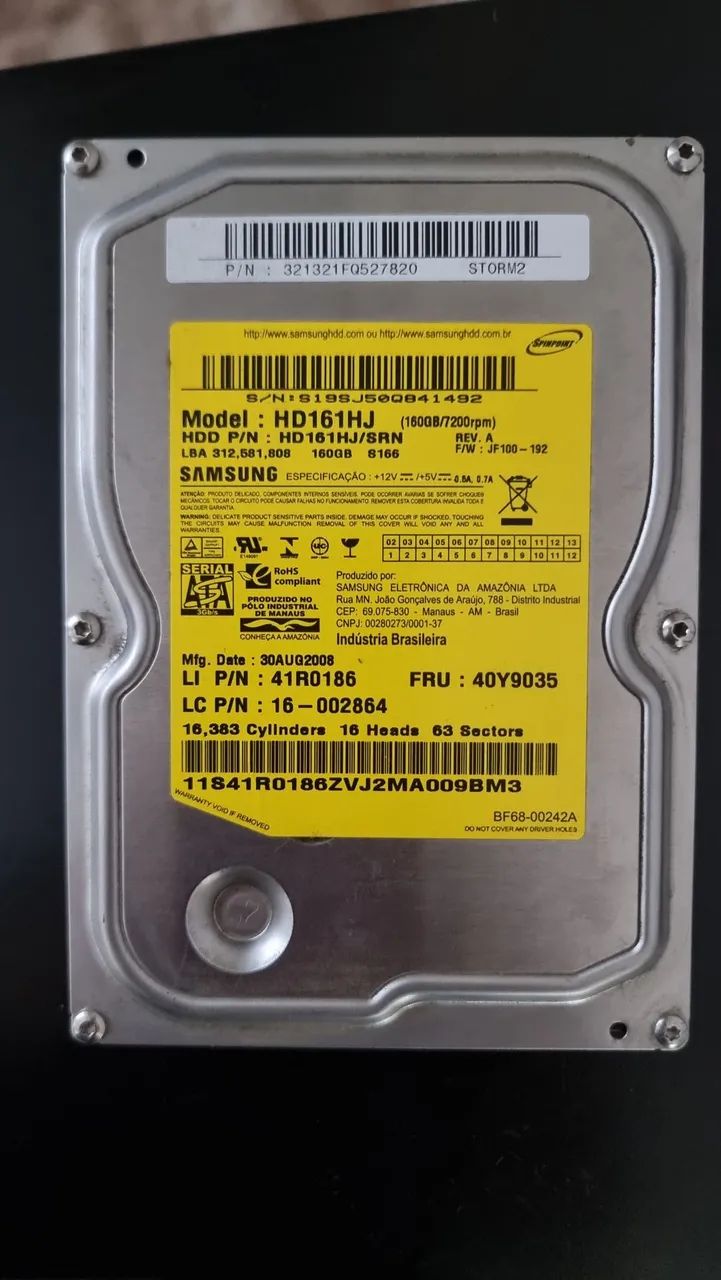 Processador core 2 duo e7200 + 2gb ddr2 + 1gb ddr2 + HD160gb - Foto 4