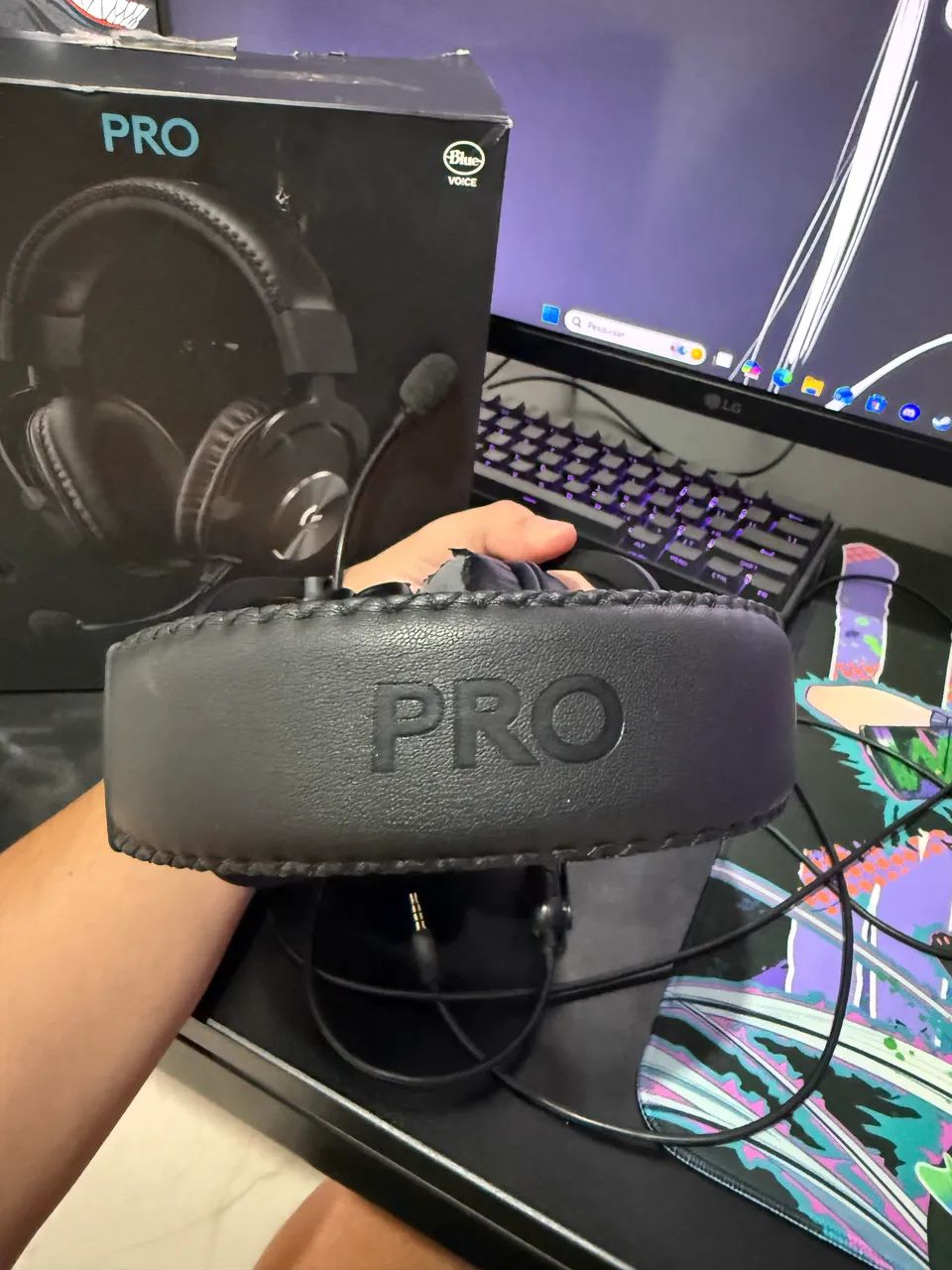 Headset Logitech G PRO - Foto 3