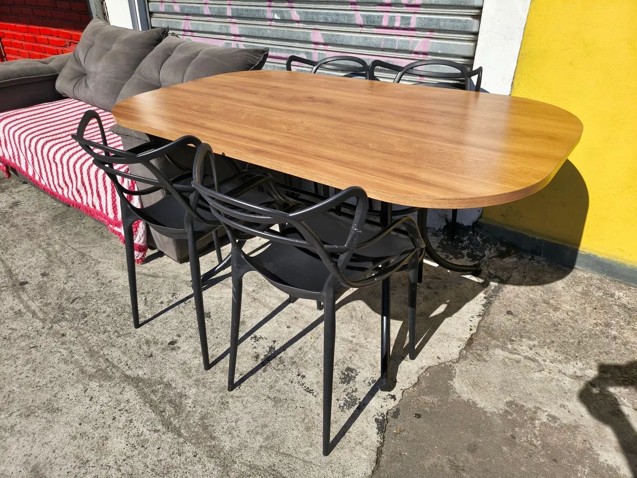 Mesa de jantar com 4 cadeiras Allegra - Foto 2