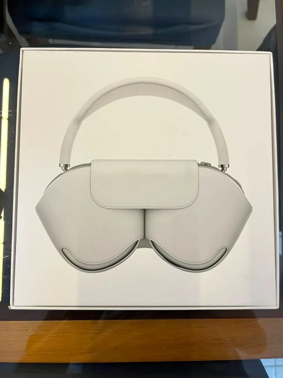 Fone Bluetooth Headphone Estilo AirPods Max A2096 Prata - Foto 4